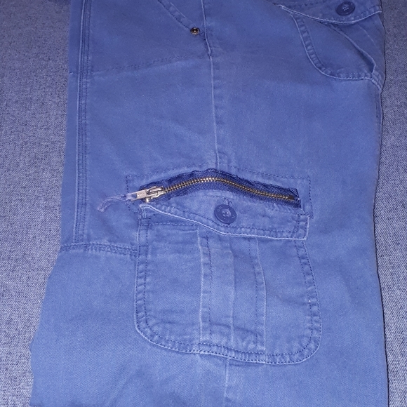 Bum Equipment Size 10 Blue Demin Pants - Picture 4 of 9